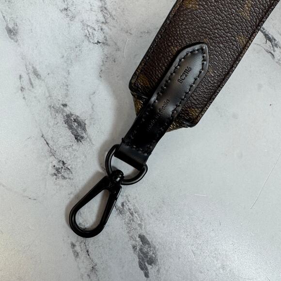 Louis Vuitton Leopard Bandouliere Bag Shoulder Strap Leather Animal Print LV - Picture 7 of 9